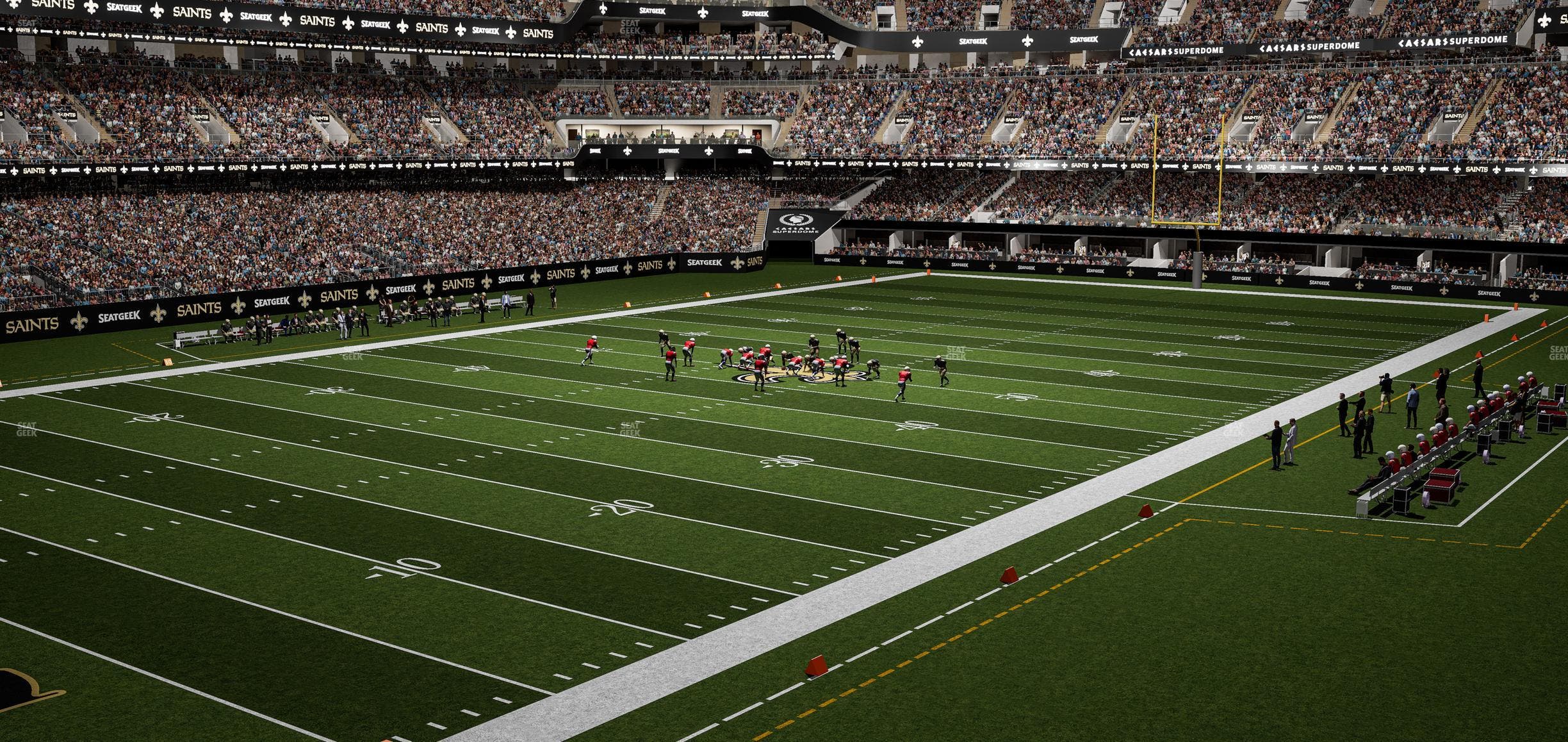 Caesars Superdome - Section 234 Seat View