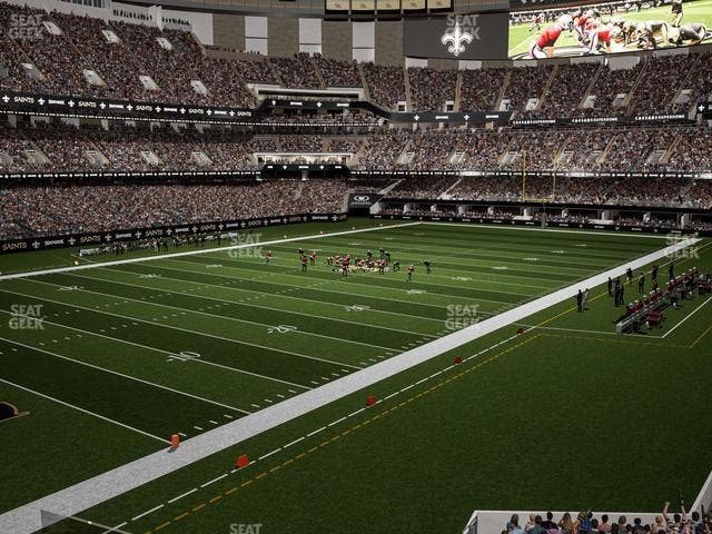 Caesars Superdome - Section 234 Seat View