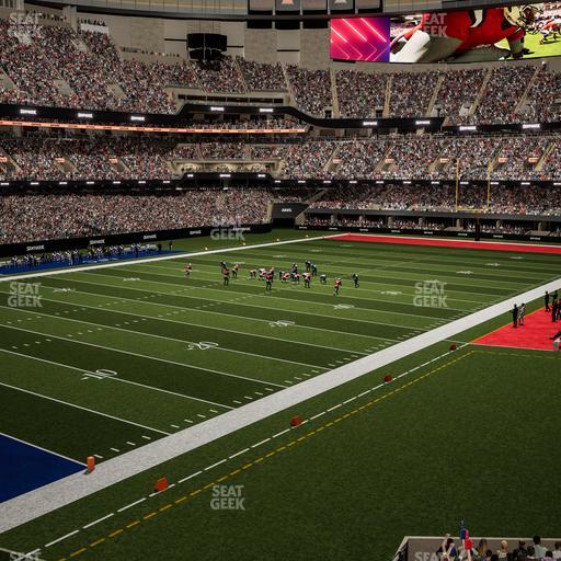 Caesars Superdome - Section 234 Seat View