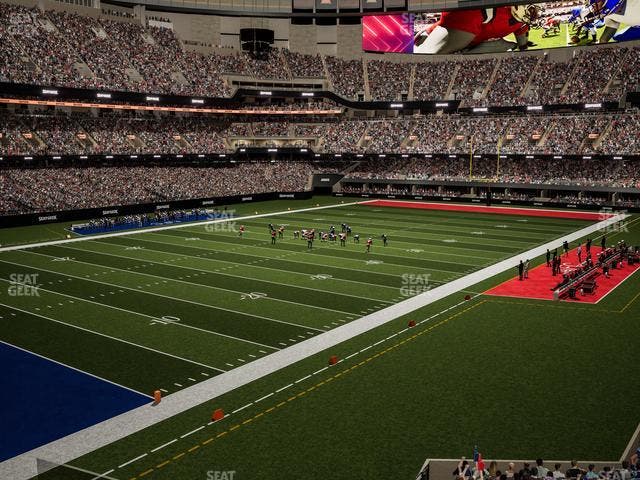 Caesars Superdome - Section 234 Seat View