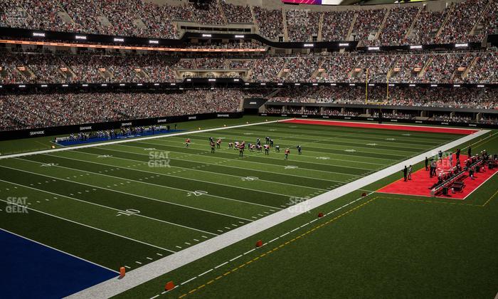 Caesars Superdome - Section 234 Seat View