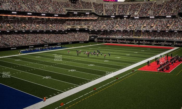 Caesars Superdome - Section 234 Seat View