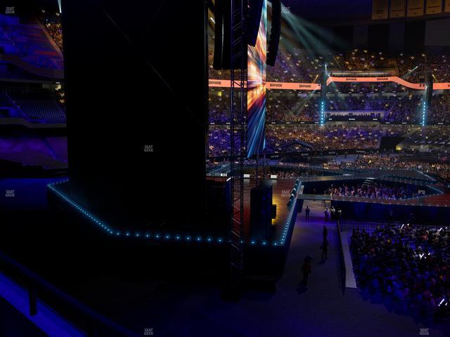 Caesars Superdome - Section 234 Seat View
