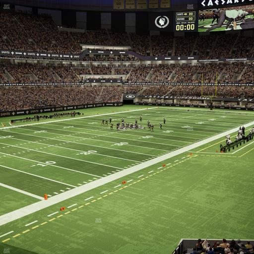 Caesars Superdome - Section 234 Seat View