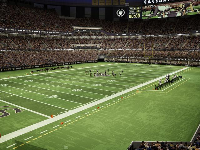 Caesars Superdome - Section 234 Seat View