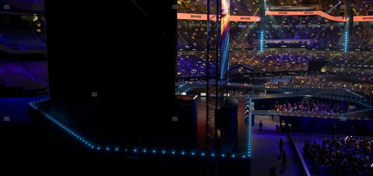 Caesars Superdome - Section 235 C Seat View