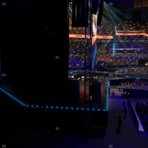 Caesars Superdome - Section 235 C Seat View