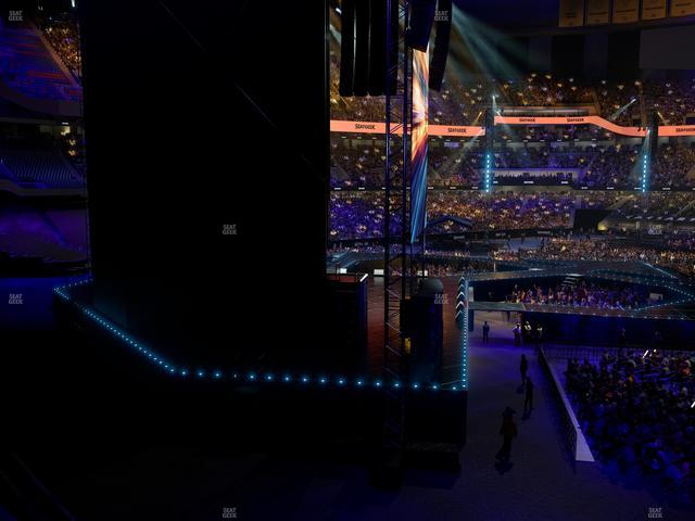 Caesars Superdome - Section 235 C Seat View