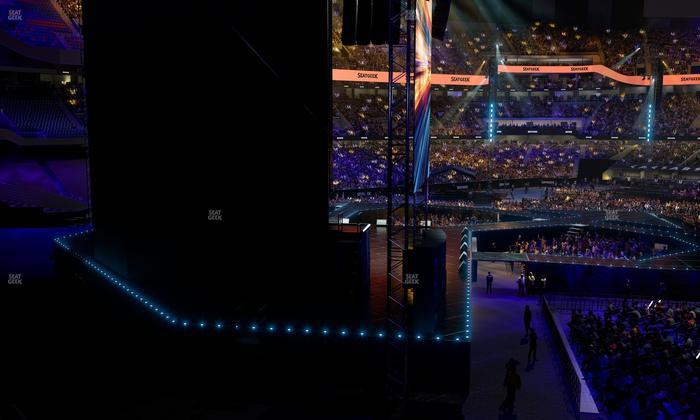 Caesars Superdome - Section 235 C Seat View