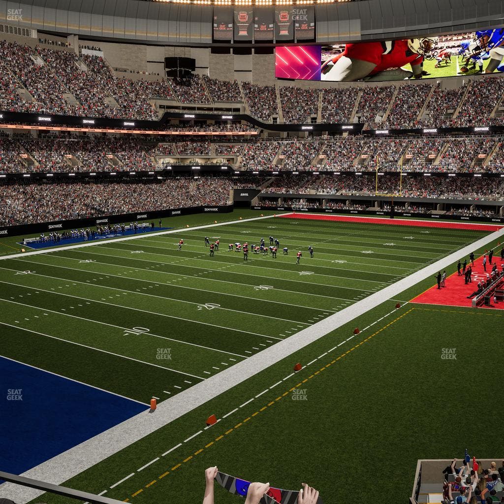 Caesars Superdome - Section 235 C Seat View