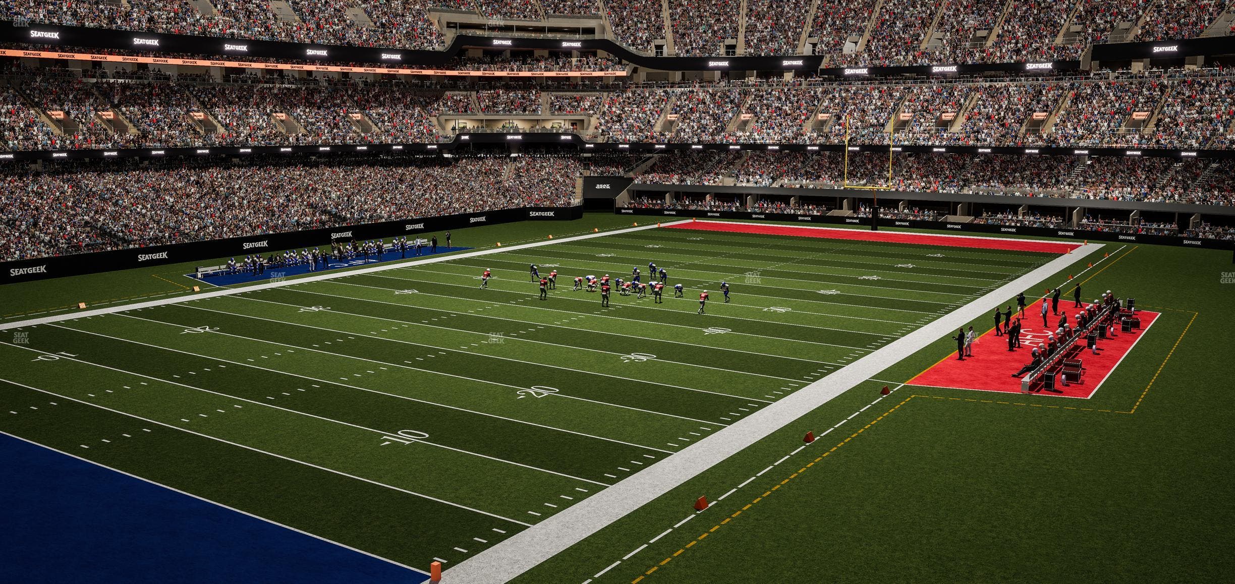 Caesars Superdome - Section 235 C Seat View