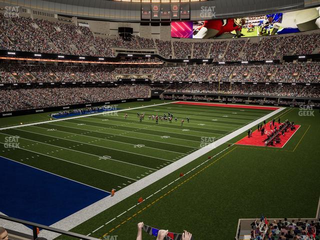 Caesars Superdome - Section 235 C Seat View Caesars Superdome - Section 235 C Seat View