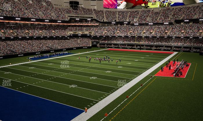 Caesars Superdome - Section 235 Seat View