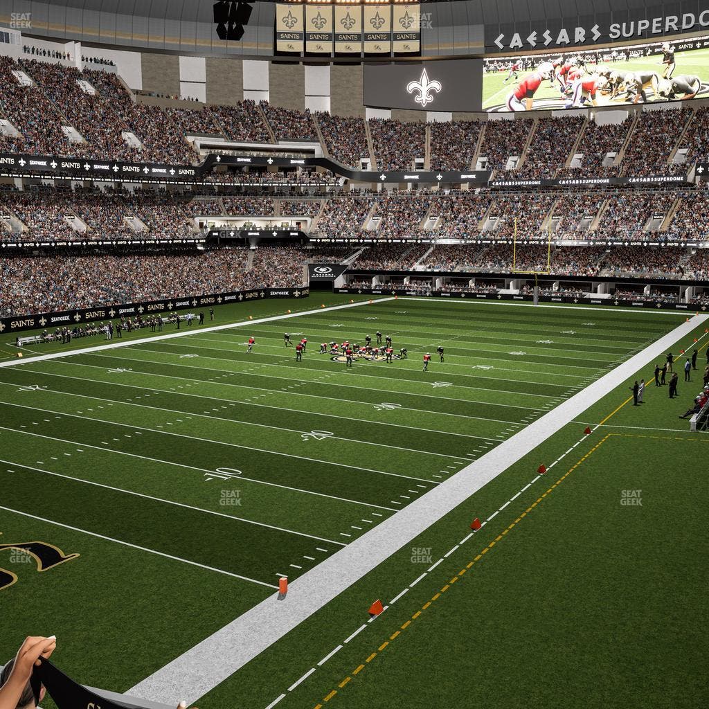 Caesars Superdome - Section 235 Seat View