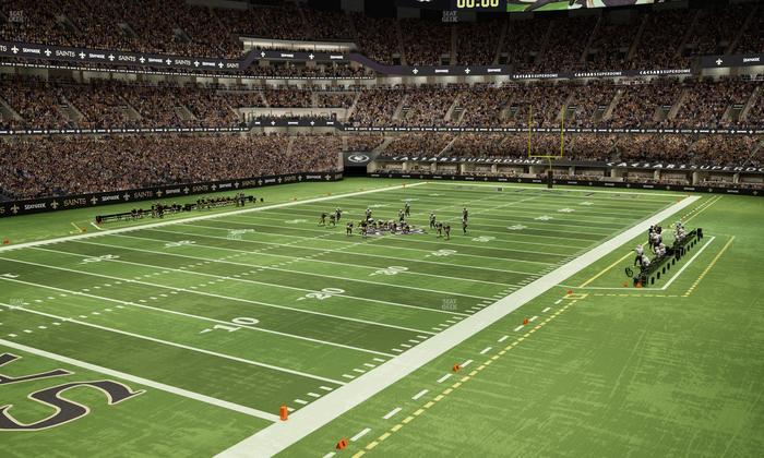 Caesars Superdome - Section 235 Seat View