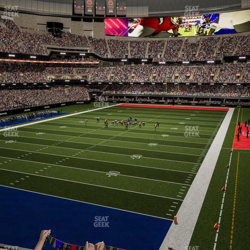 Caesars Superdome - Section 237 Seat View