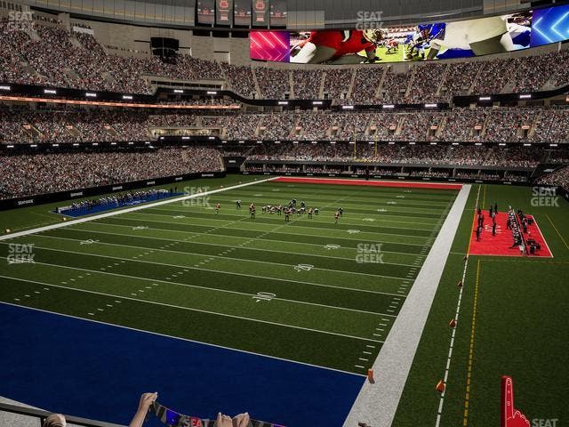 Caesars Superdome - Section 237 Seat View