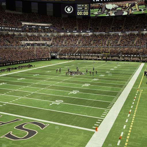 Caesars Superdome - Section 237 Seat View