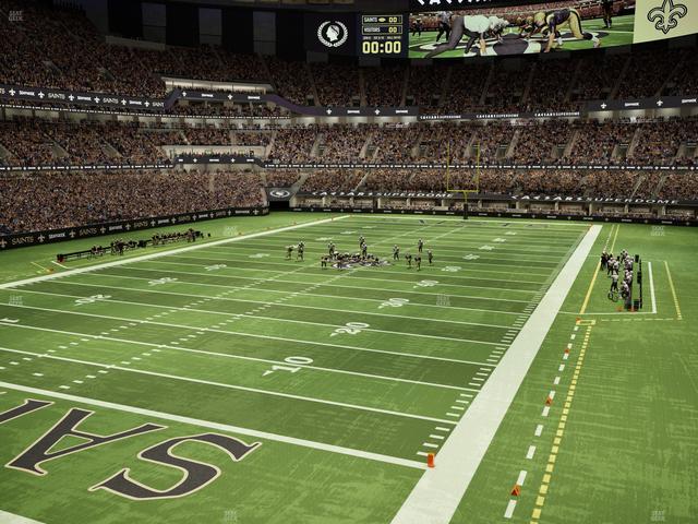 Caesars Superdome - Section 237 Seat View