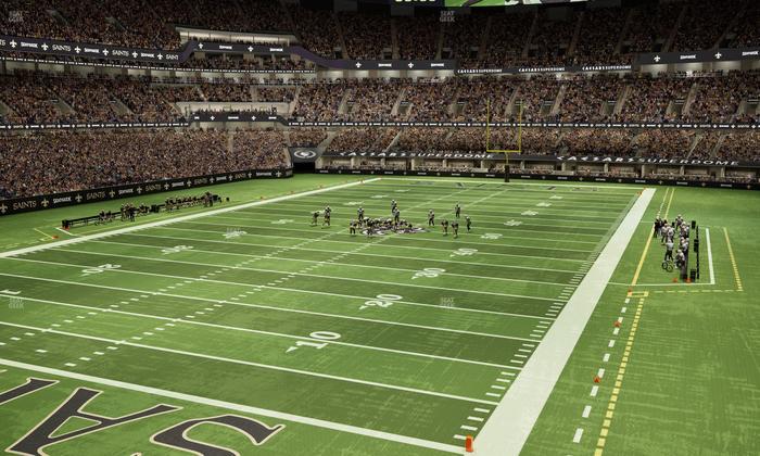 Caesars Superdome - Section 237 Seat View