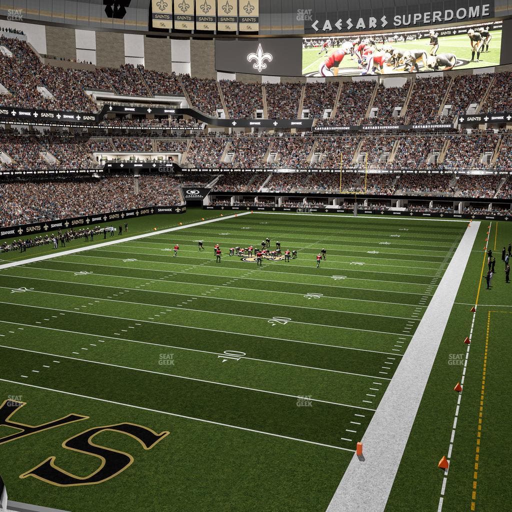 Caesars Superdome - Section 237 Seat View
