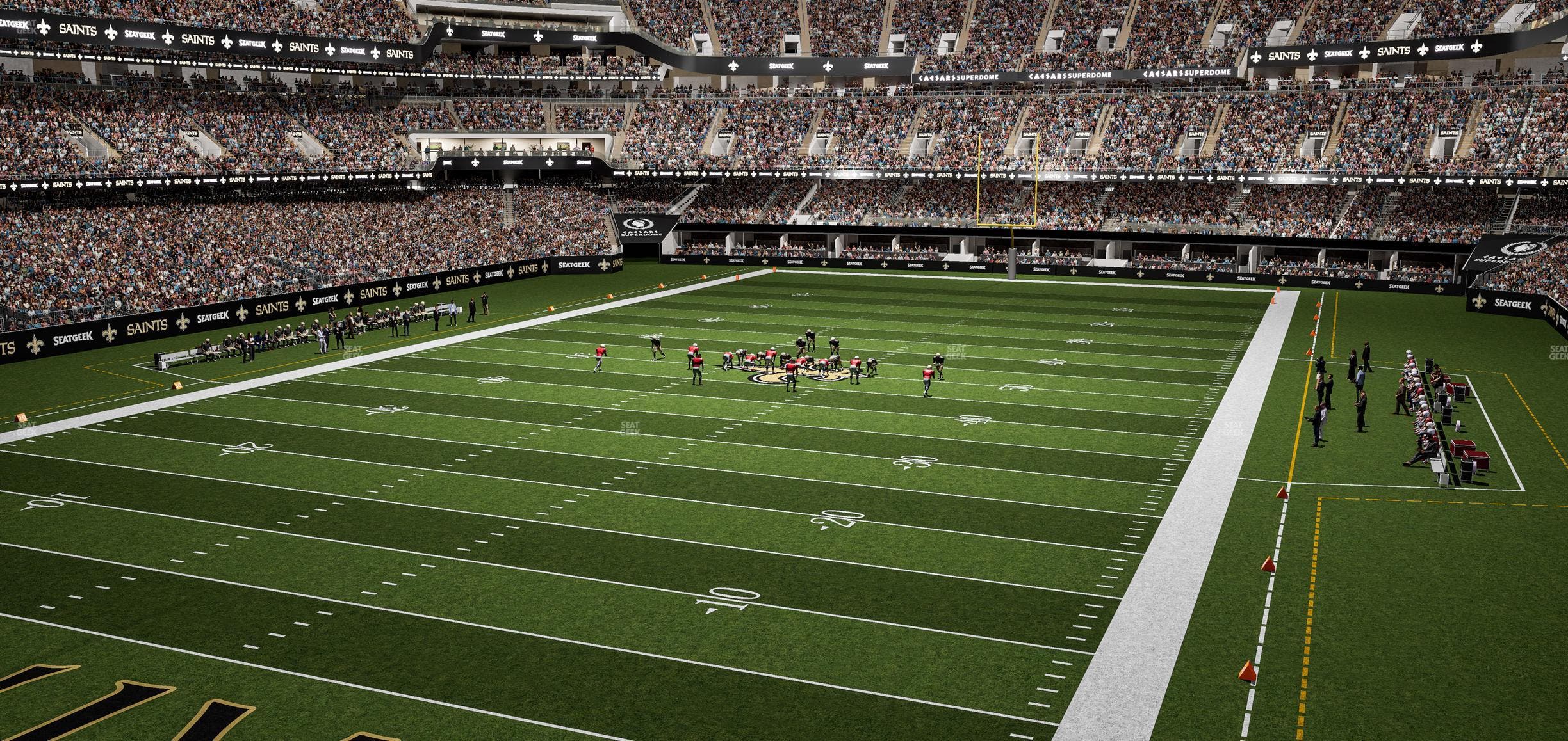 Caesars Superdome - Section 237 Seat View