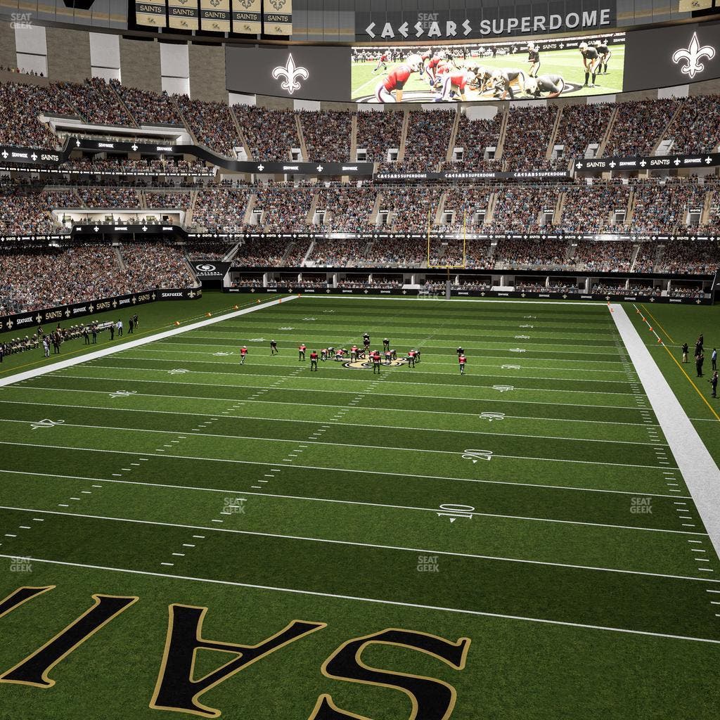 Caesars Superdome - Section 239 Seat View