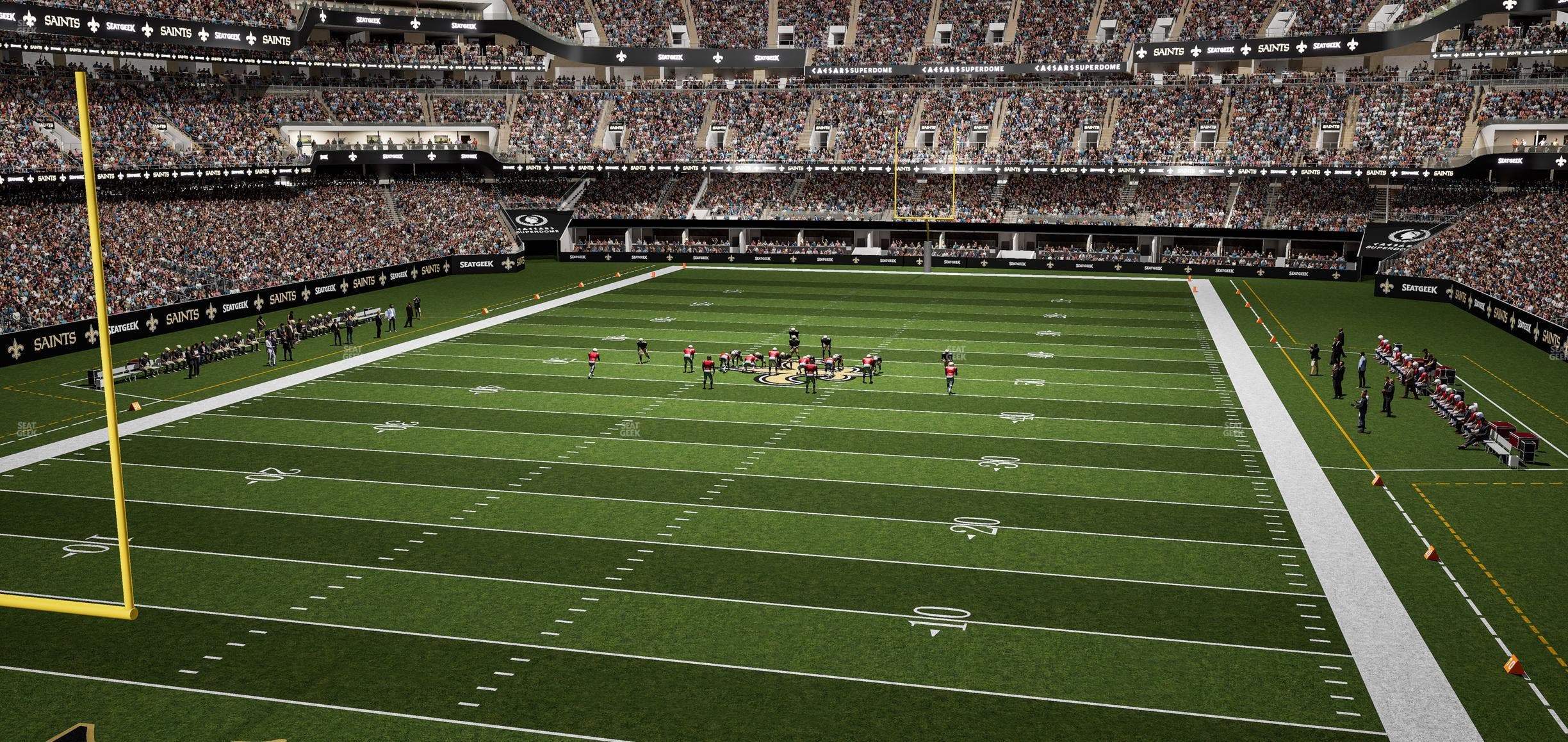 Caesars Superdome - Section 239 Seat View