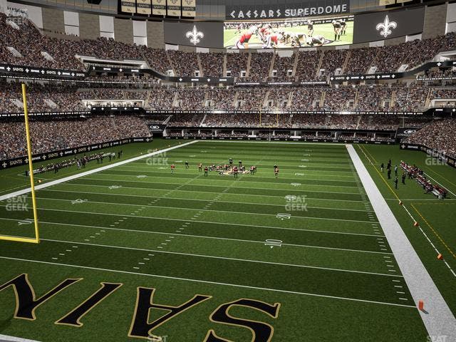 Caesars Superdome - Section 239 Seat View