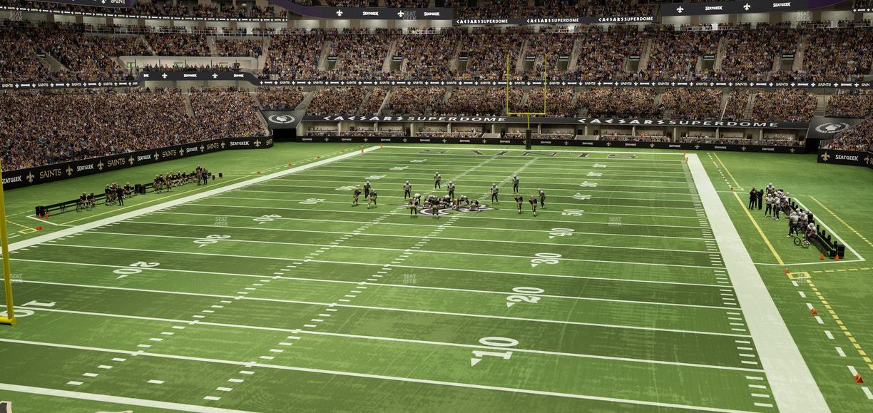 Caesars Superdome - Section 239 Seat View