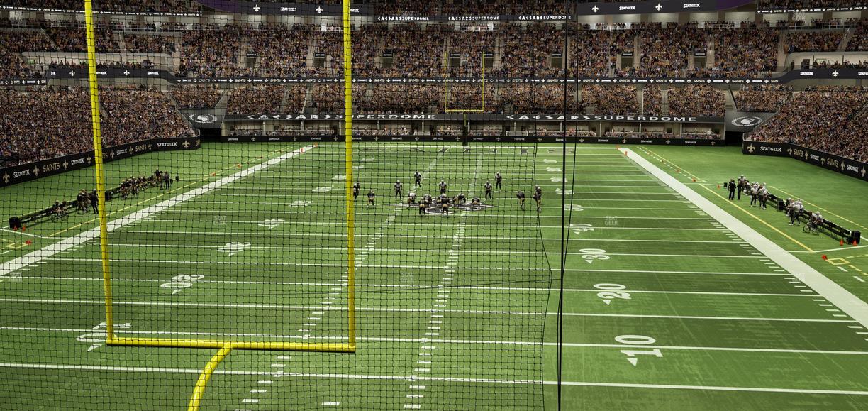 Caesars Superdome - Section 241 Seat View