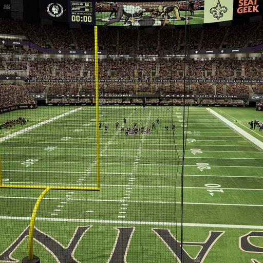Caesars Superdome - Section 241 Seat View