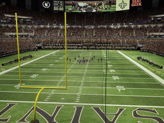 Caesars Superdome - Section 241 Seat View