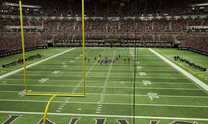 Caesars Superdome - Section 241 Seat View