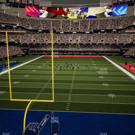 Caesars Superdome - Section 241 Seat View