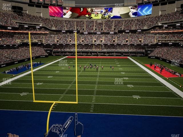 Caesars Superdome - Section 241 Seat View