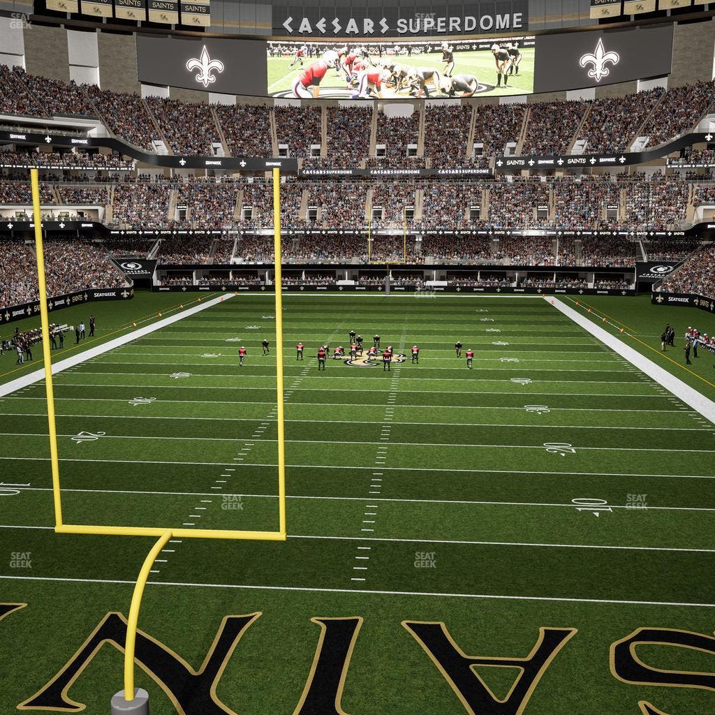 Caesars Superdome - Section 241 Seat View