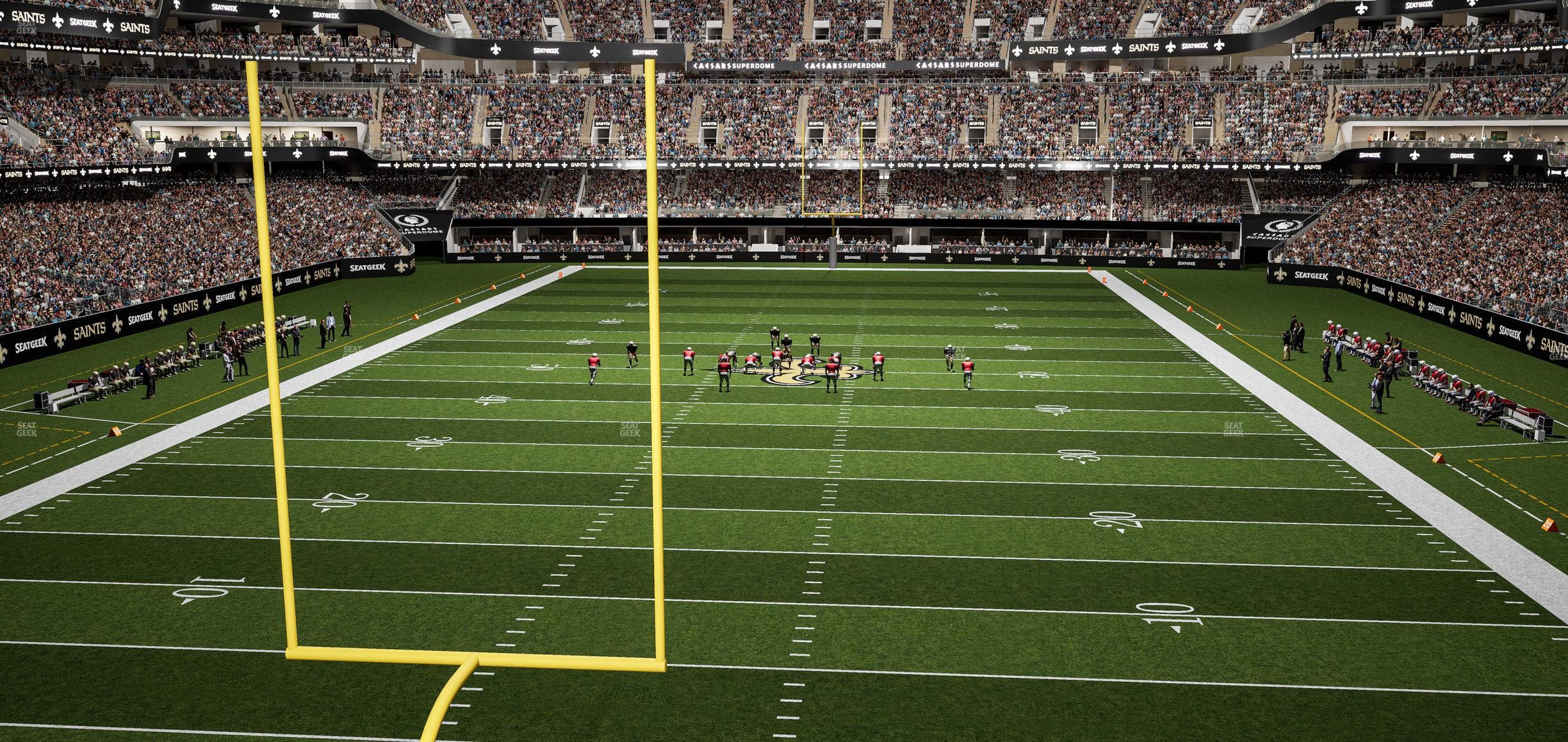 Caesars Superdome - Section 241 Seat View