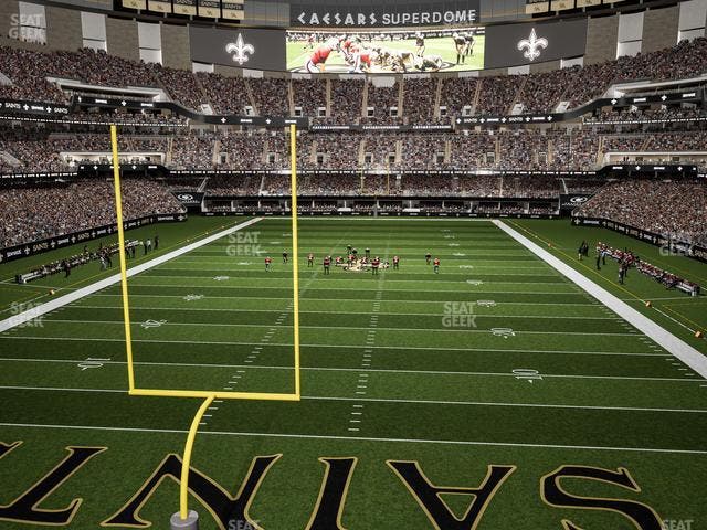Caesars Superdome - Section 241 Seat View