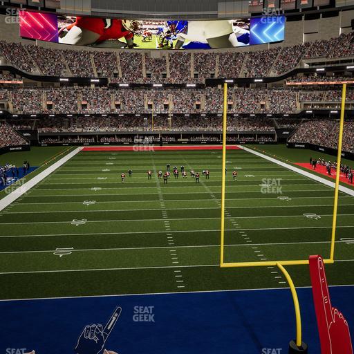 Caesars Superdome - Section 243 Seat View