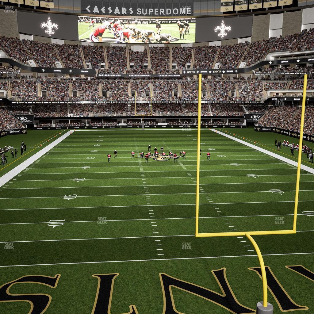 Caesars Superdome - Section 243 Seat View