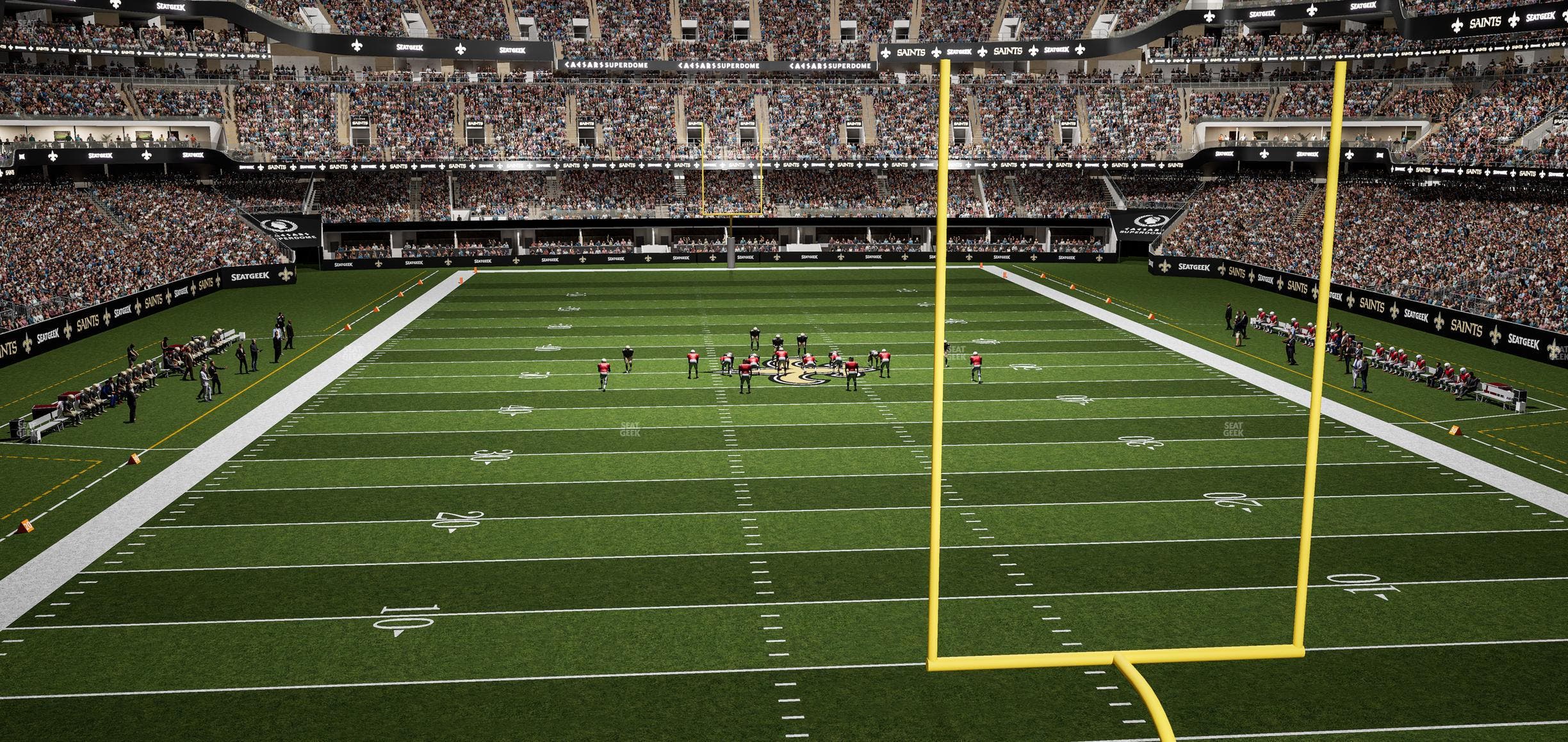 Caesars Superdome - Section 243 Seat View