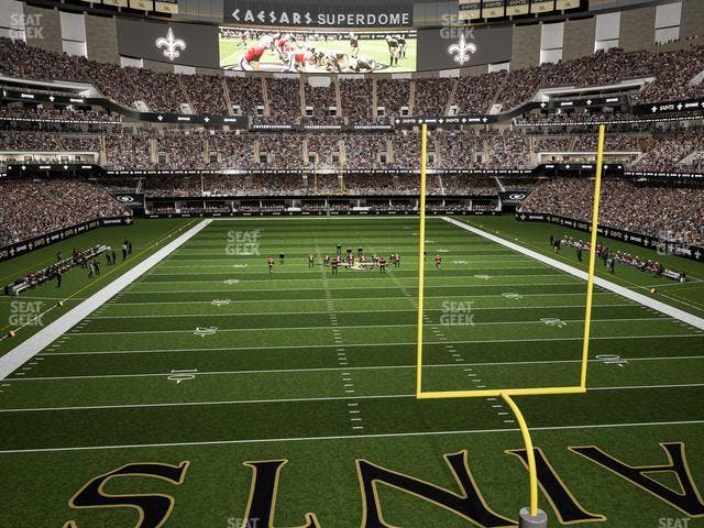 Caesars Superdome - Section 243 Seat View