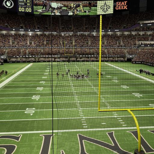 Caesars Superdome - Section 243 Seat View