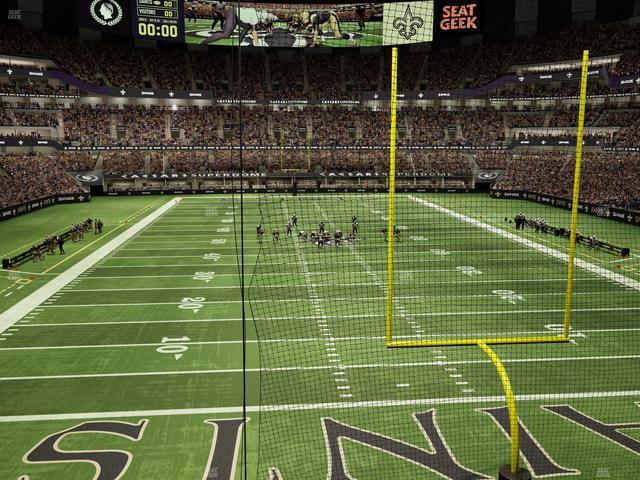 Caesars Superdome - Section 243 Seat View
