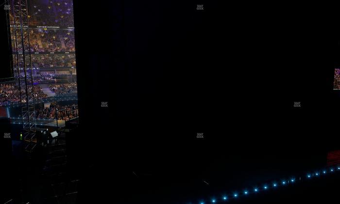 Caesars Superdome - Section 245 Seat View