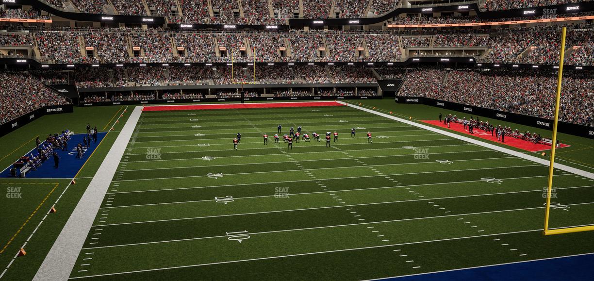 Caesars Superdome - Section 245 Seat View