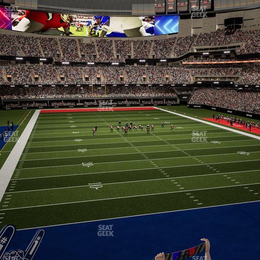 Caesars Superdome - Section 245 Seat View