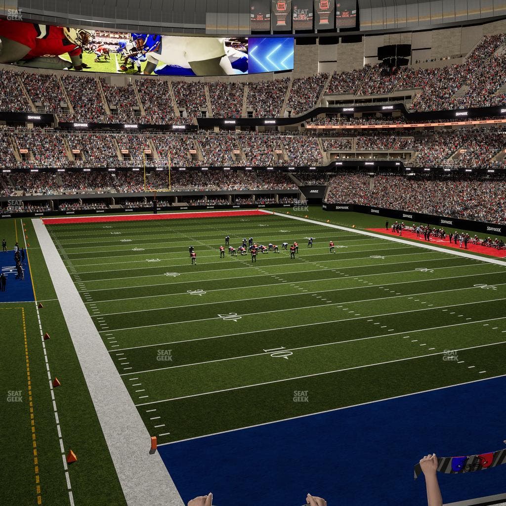 Caesars Superdome - Section 247 Seat View