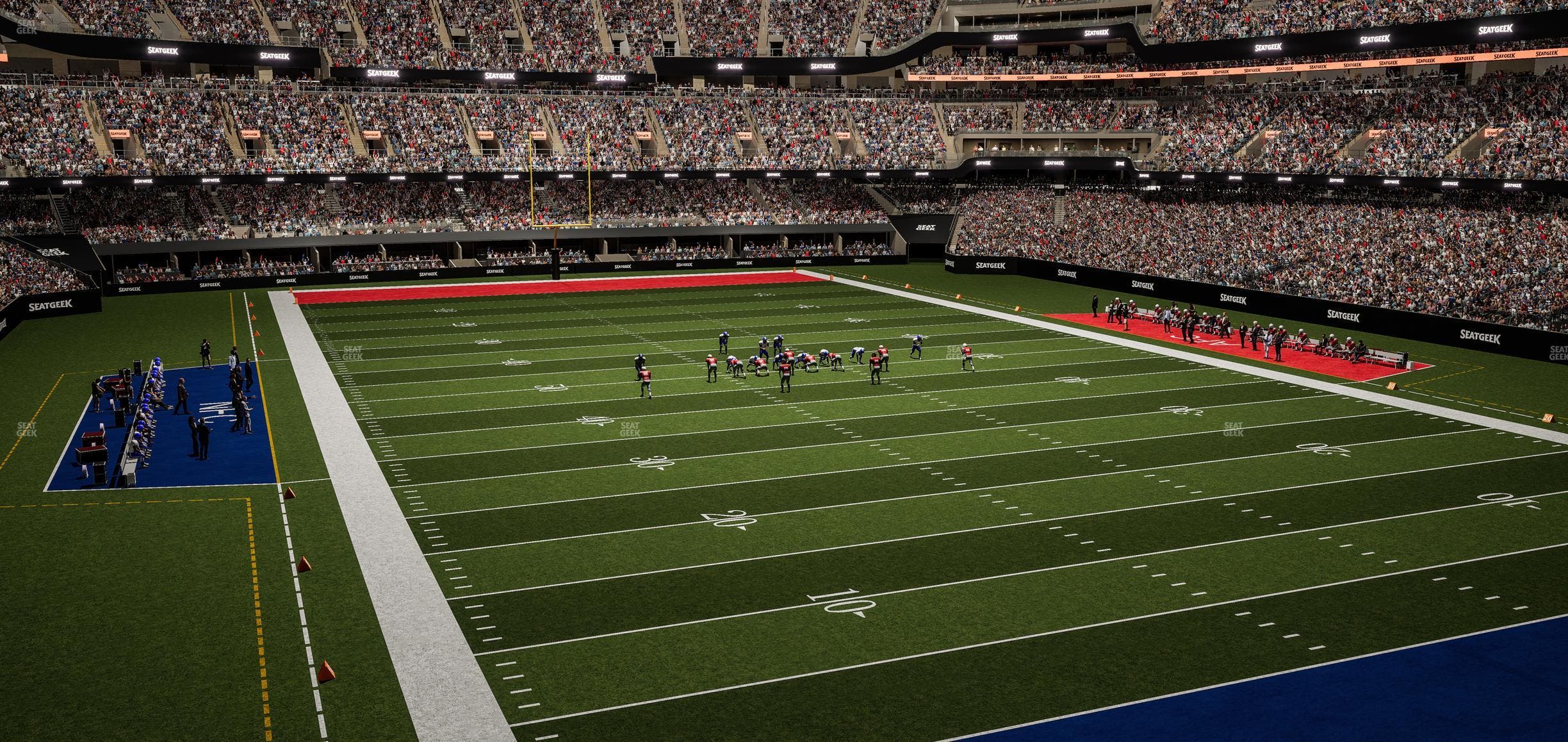 Caesars Superdome - Section 247 Seat View